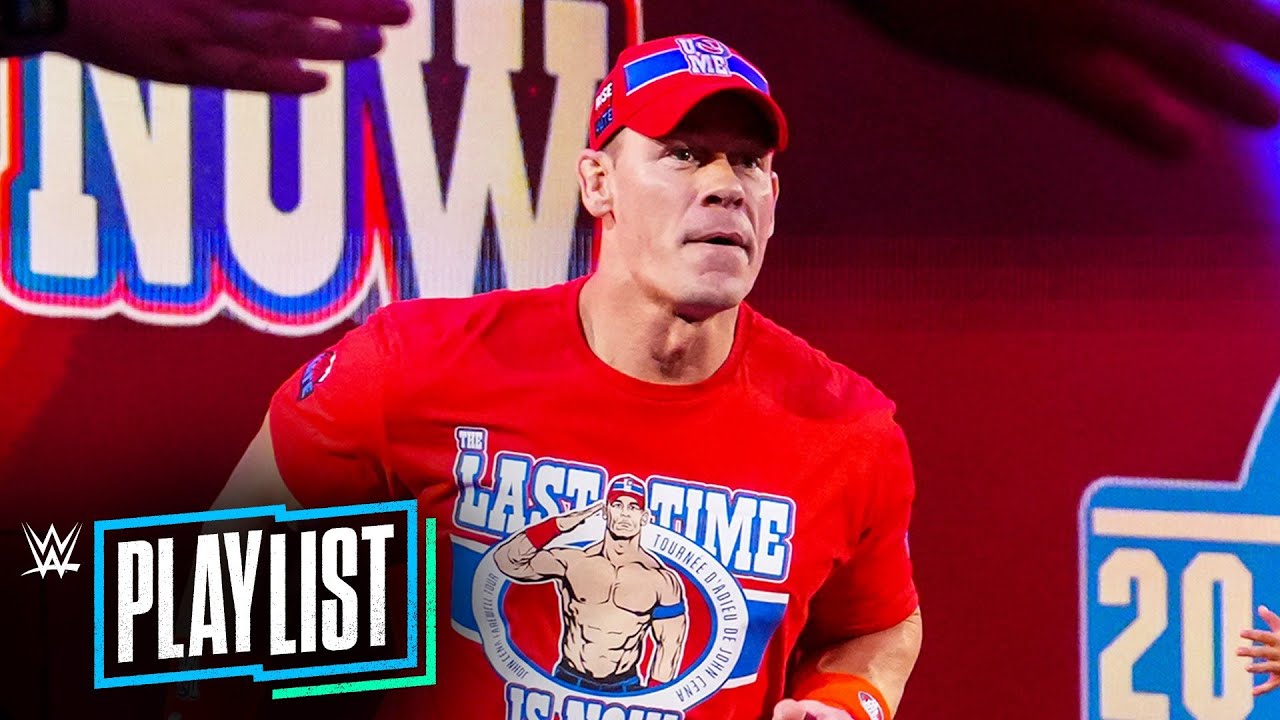 John Cena’s best entrances of 2025: WWE Playlist