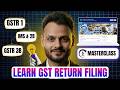 GST Filing Course 2026 GSTR 1 GSTR 2B GSTR 3B ITC RCM IMS Explained 5 Hour Masterclass