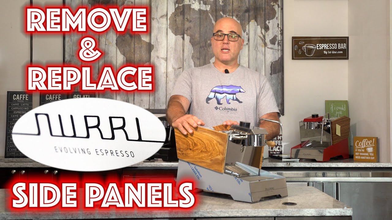 Remove and Replace Side panels on the Nurri Espresso Machine