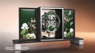 Jaeger-LeCoultre Atmos Régulateur Enamel Colibris 2026 – Luxury Artistic Clock Showcase