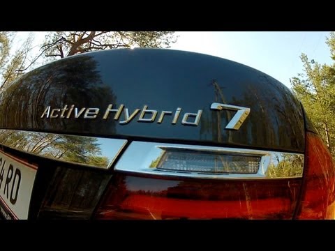 (ENG) BMW F02 ActiveHybrid 7 - Test Drive and Review Video