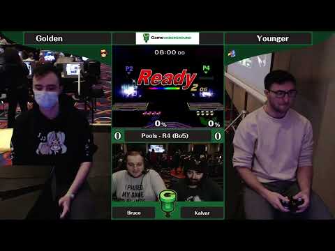 CT GamerCon 6 SSBM - Golden (C. Falcon) vs. Younger (Falco) - Melee WR4