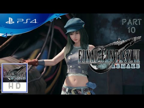 Final Fantasy 7 Remake [PS4] - Walkthrough Part 10 (100%)