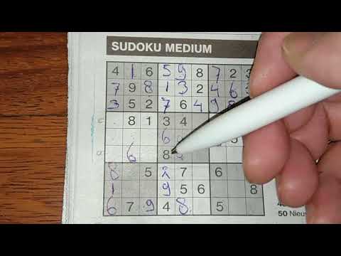 No we are NOT tired of Medium Sudoku puzzles! (#305) 10-28-2019