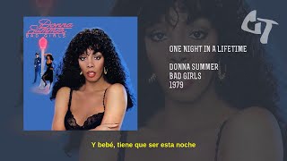 Donna Summer - One Night In A Lifetime (Subtitulada Español)