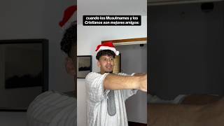 Cuando los Musulmanes y Cristianos son mejores amigos #shorts #islam