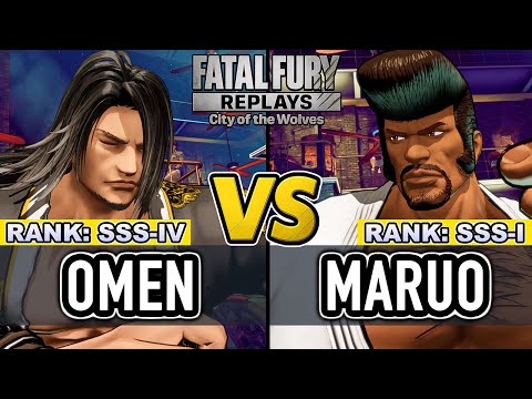 FF COTW ▰ OMEN (Gato) vs MARUO (Marco) ▰ Fatal Fury CotW High Level Gameplay