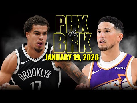 Phoenix Suns vs Brooklyn Nets Full Game Highlights – January 19, 2026 | NBA Season