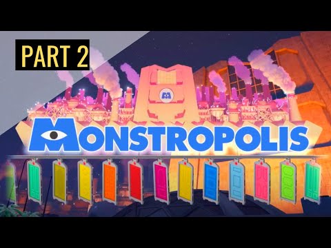 Kingdom Hearts 3: Monstropolis Playthrough (Part 2)