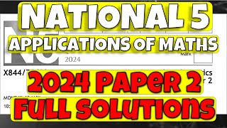 N5 Applications 2024 Paper 2