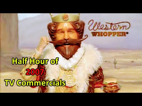 Half Hour of 2007 TV Commercials - 2000s Commercial Compilation #11