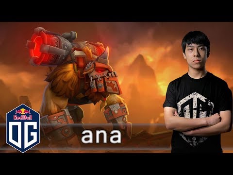 OG.Ana Earthshaker Gameplay - Ranked Match - OG Dota 2.