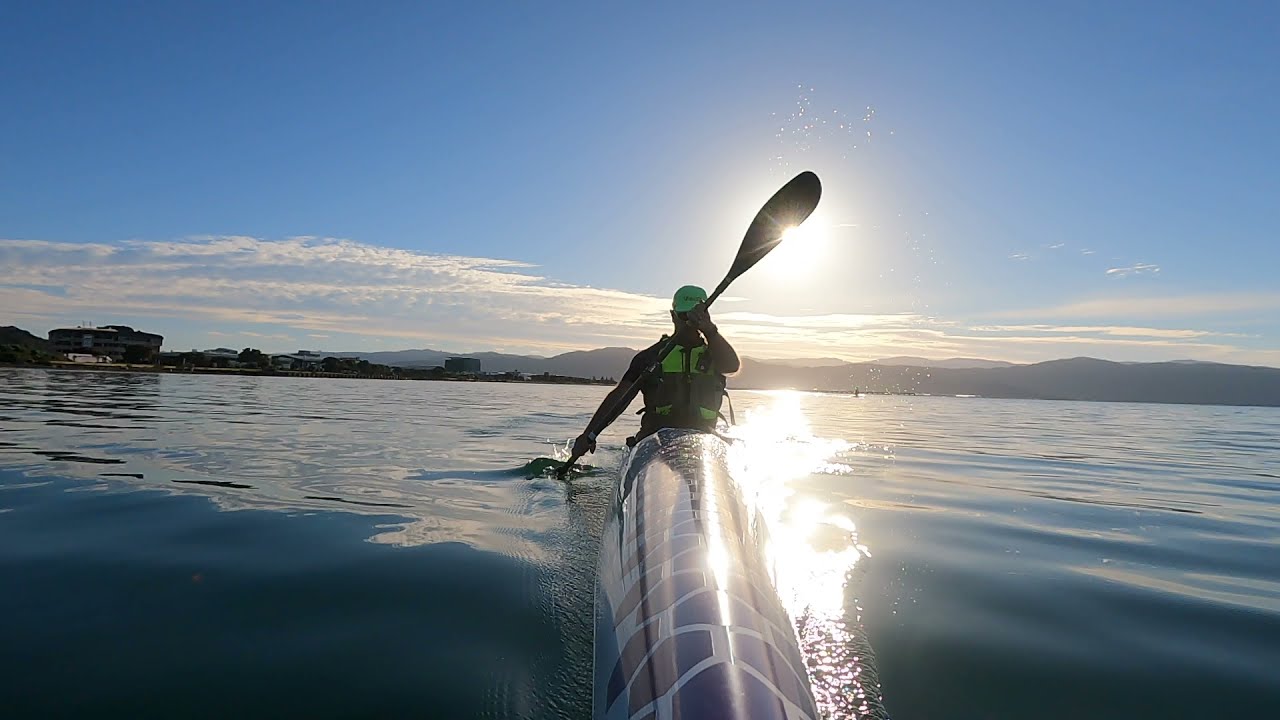 12km Virtual Paddle   - slow mo paddle review