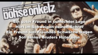 Die Onkelz - Ein Hoch auf die Toten (Lyrics)