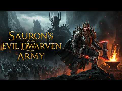 Sauron's Army of EVIL Dwarves | Why They Were MORE Dangerous Than Orcs | LOTR Secrets