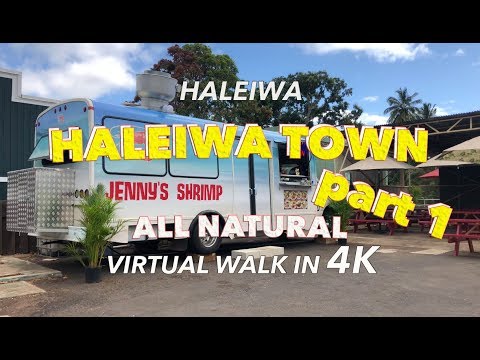 Haleiwa Town Part 1 4/10/2018 [4K] Hawaii