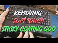 Removing Soft Touch Rubberised Coating From Modern Devices