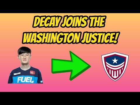 Decay Signs with the Washington Justice!