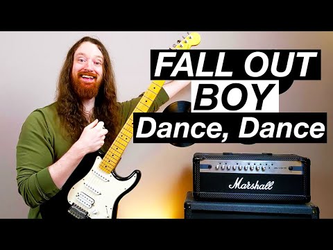 Dance, Dance by Fall Out Boy - Guitar Lesson & Tutorial