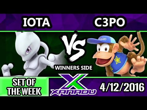 S@X 145 - RF7 | C3PO (Diddy) Vs. Iota (Mewtwo) SSB4 Tournament - Smash Wii U - Smash 4