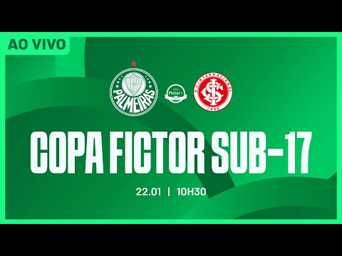 JOGO COMPLETO | PALMEIRAS 2 X 2 INTERNACIONAL | COPA FICTOR SUB-17 2026