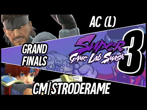 SUPER-GameLab-Smash #3 AC (Snake) VS Stroder (Roy)