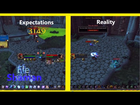 TBC Beta Arenas ⚡Expectation Vs Reality⚡ Ele Shaman
