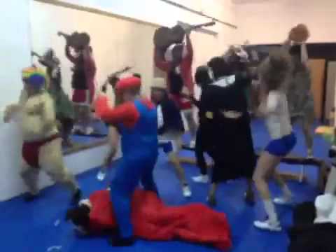 Harlem shake júnior Sant Lluís