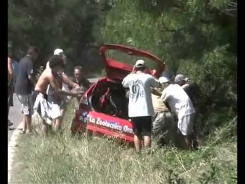 RALLYSPRINT VALLEVERSA 2005 : BREGA CRASH