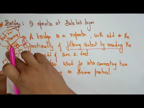 Bridge | Switches | Network devices | Computer Networks | CN | Lec-10 | Bhanu Priya
