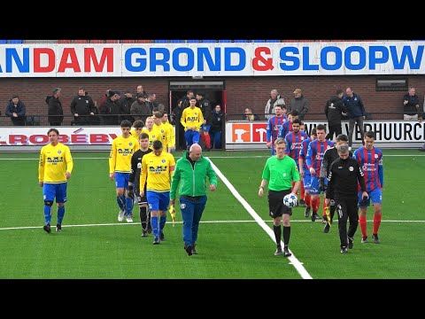 Voor aanvang , in en na de rust VVA Achterberg 1 - Blauw Geel'55 1