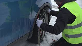 Neumáticos de invierno. Control del vehículo. Parte 1