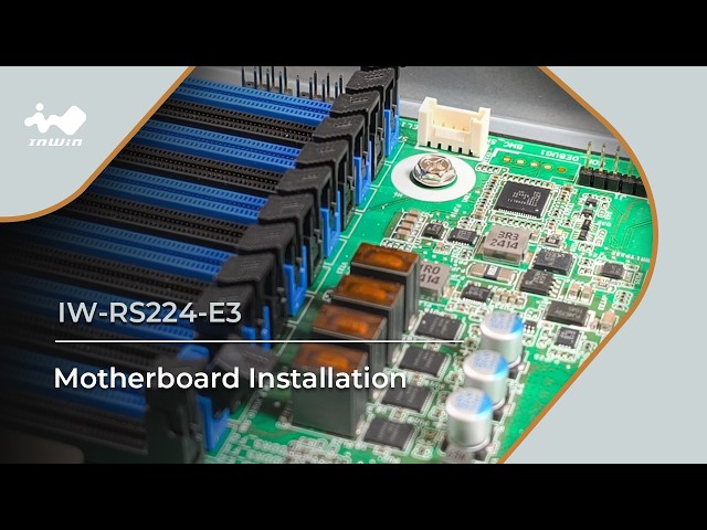 InWin IW-RS224-E3 Motherboard Installation