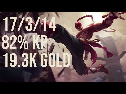 타 잔 Lee Sin Jungle vs Diana KR 11.13 Challenger Replay
