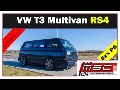 T3 Multivan RS4 0-100 Sound