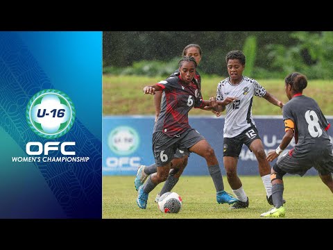 Highlights | New Caledonia.v FIji | OFC U-16 Women's Championship 2025