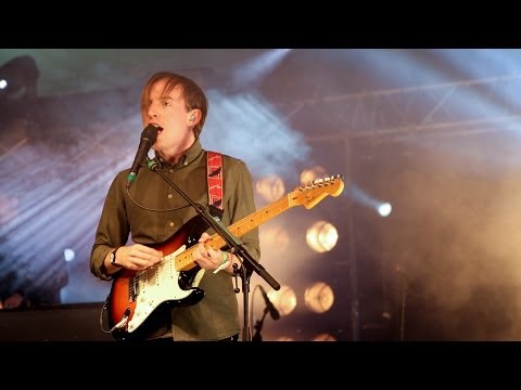 Bombay Bicycle Club perform on the BBC Introducing stage at Glastonbury Festival 2014
