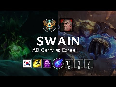 Swain Bot vs Ezreal - KR Challenger Patch 8.19