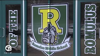Secretary's quick thinking prevents tragedy at Romulus Middle School
