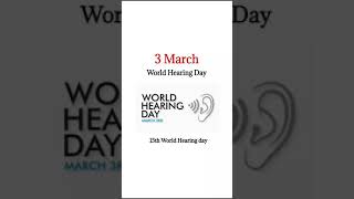 16th World Hearing Day(2022) | World Hearing Day 2021 Theme | Facts about Hearing loss | AIM #shorts