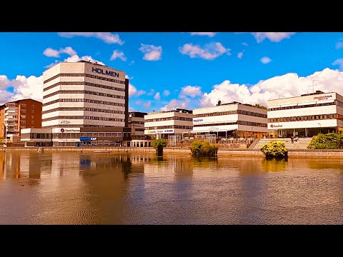 Walking in Norrkping [4K HD] . Norrkoping Sweden 2022 #norrköping #travel #sweden #journey