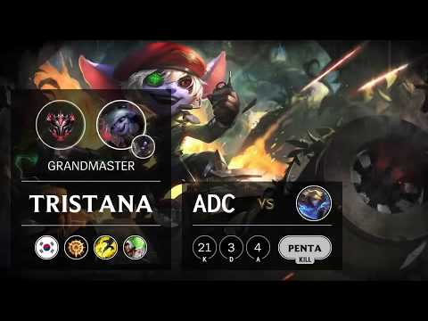Highlights Tristana ADC - KR Grandmaster Patch 9.9