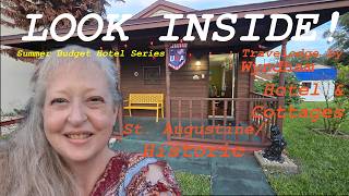 What's Inside This Travelodge Cottage? Traveling to St. Augustine? #cottagetour 