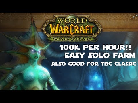 100k Gold Per Hour Primal Farm - World of Warcraft Shadowlands or TBC Classic Gold Making Guides