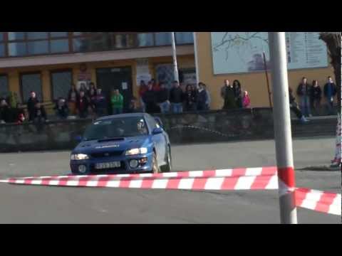 Waldemar Chochołek / Marcin Trzeciak - Subaru Impreza  KJS „Rajd Bircza 2012" 18-03-2012