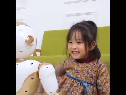 Pookaa 2850 Voice Dialogue Intelligent RC Robot Toy with LED Lights Expression