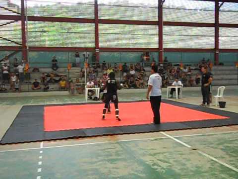 Equipe Sanda Brasil: Vitor Mariano - Torneio Aberto Sanda Minas 2015 - Round 2