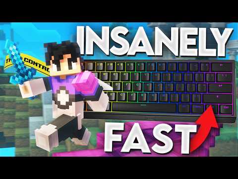 The World’s FASTEST Keyboard In Minecraft!
