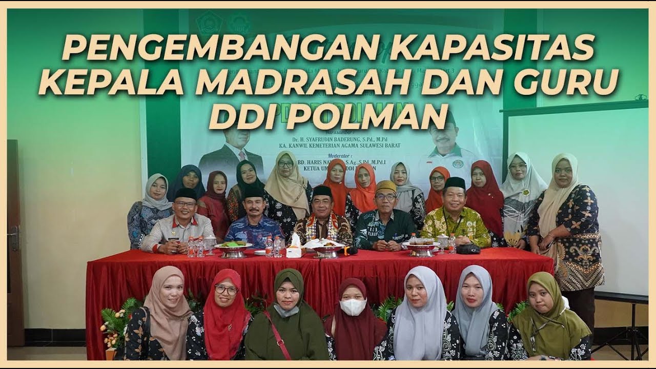Pengembangan Kapasitas Kamad dan Guru DDI Polman