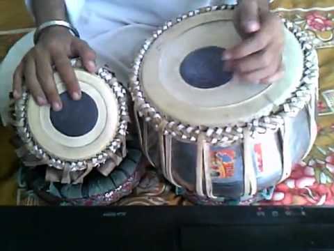 (288) LEARN TABLA (14 BEETS PART 1) BHAI KESAR SINGH (BARWANI M P) 09575232638
